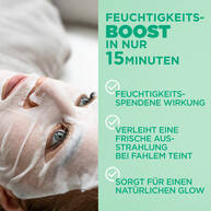 SkinActive Hydra Bomb Tuchmaske Gruner Tee 28g