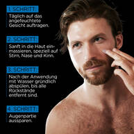 Pure Charcoal Gesichtspeeling Anti-Hautunreinheiten 100ml