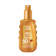 Ambre Solaire Ideal Bronze Milk-in-Spray Sonnenschutzspray LSF50 150ml