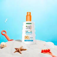 Ambre Solaire Kids Sensitive expert+ Sonnenschutz-Spray LSF50+ 150ml