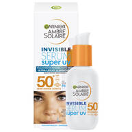 Ambre Solaire Invisible Serum Super UV Tagliches Sonnenschutz-Serum LSF50+ 30ml
